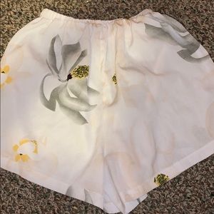 Floral shorts